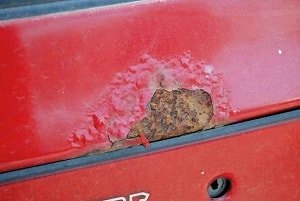 Фото ржавчины на кузове авто