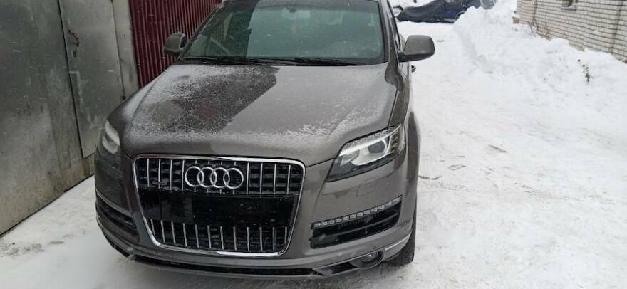 Восстановление передней части Audi Фото результата ремонта переда в «АвтосервисПрофи» в Твери
